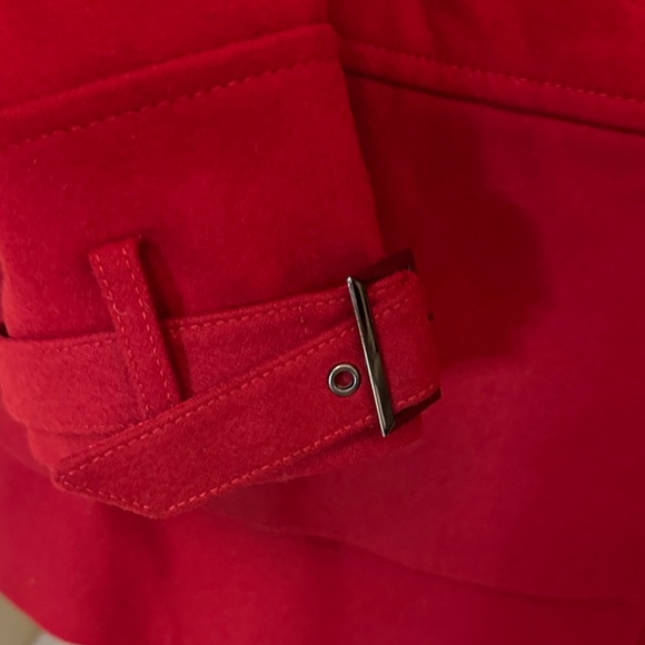 Women's Red Coat - Picture 2 of 13